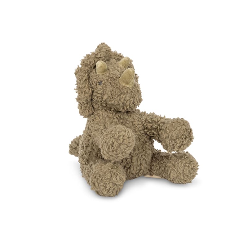 Мягкая игрушка Konges Slojd "Teddy Triceratops", мини, оливковый